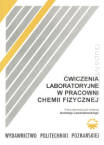 Ćwiczenia laboratoryjne w pracowni chemii fizycznej