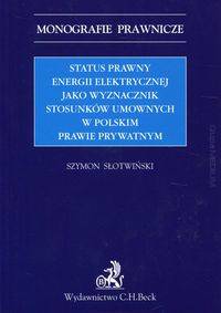 Status prawny energii elektrycznej jako wyznacznik stosunków umownych w polskim prawie prywatnym