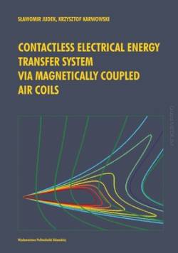 Contactless electrical energy transfer system via magnetically coupled air coils
