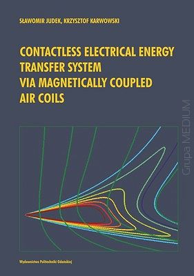 Contactless electrical energy transfer system via magnetically coupled air coils