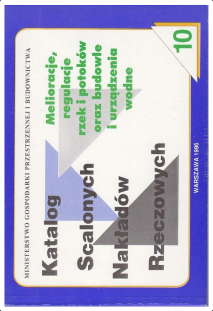 KSNR 10 Melioracje, regulacje rzek i potoków oraz budowle i urządzenia wodne