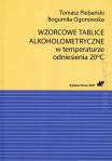 Wzorcowe tablice alkoholometryczne w temperaturze odniesienia 20 stopni Celsjusza