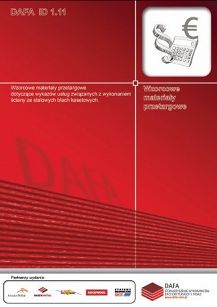 Wzorcowe materiały przetargowe dotyczące wykazów usług związanych z wykonaniem ściany ze stalowych blach kasetowych DAFA ID 1.11 ebook PDF