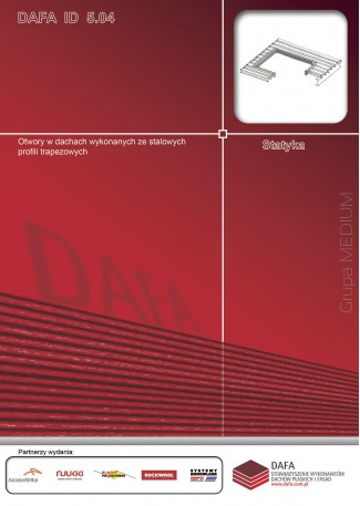 Otwory w dachach wykonanych ze stalowych profili trapezowych DAFA ID 5.04