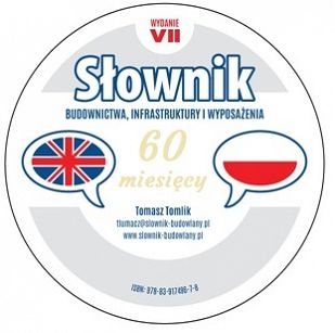Słownik budownictwa, infrastruktury i wyposażenia w. VII w wersji elektronicznej, licencja na 60 m-cy