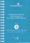 Egzamin kwalifikacyjny elektryków (D i E) w pytaniach i odpowiedziach. Zeszyt 3. Ochrona przeciwporażeniowa i przeciwprzepięciowa ebook PDF