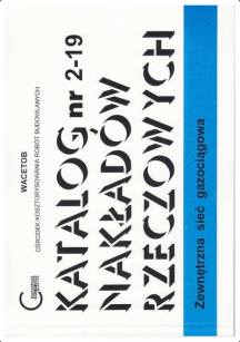 KNR 2-19 Zewnętrzna sieć wodociągowa