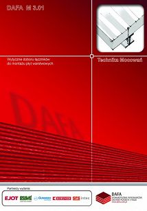 Wytyczne doboru łączników do montażu płyt warstwowych DAFA M 3.01