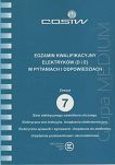 Egzamin kwalifikacyjny elektryków (D i E) w pytaniach i odpowiedziach Zeszyty 1-9 wersja papierowa - 7