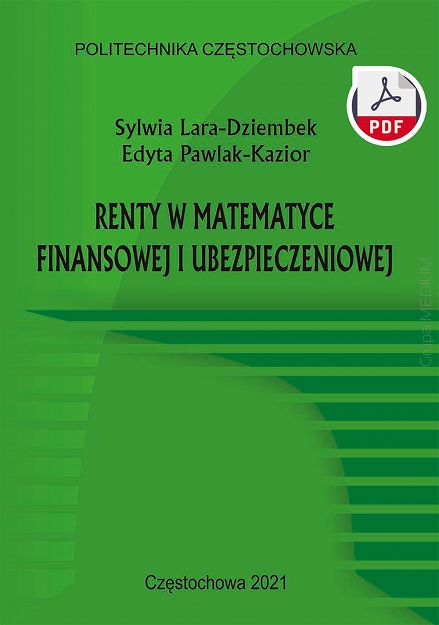 Renty w matematyce finansowej i ubezpieczeniowej ebook PDF