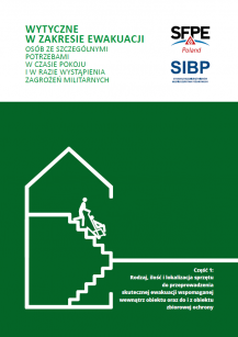 Wytyczne w zakresie ewakuacji osób ze szczególnymi potrzebami w czasie pokoju i w razie wystąpienia zagrożeń militarnych