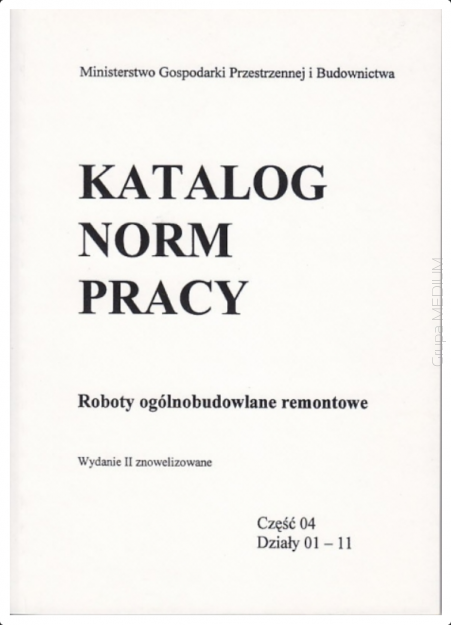 KNP 04 Roboty ogólnobudowlane remontowe