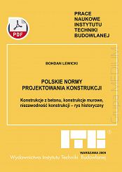 Polskie normy projektowania konstrukcji. Konstrukcje z betonu, konstrukcje murowe, niezawodność konstrukcji - rys historyczny ebook PDF