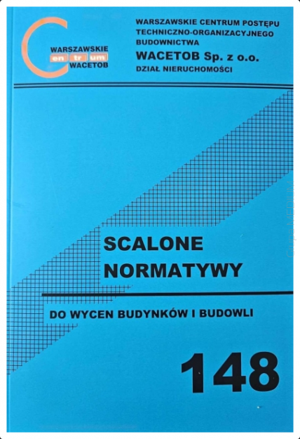 Scalone normatywy nr 148 - poziom cen II kw. 2024 r. (wyd. czerwiec 2024 r.)