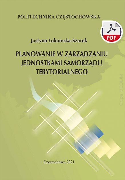 Planowanie w zarządzaniu jednostkami samorządu terytorialnego ebook PDF