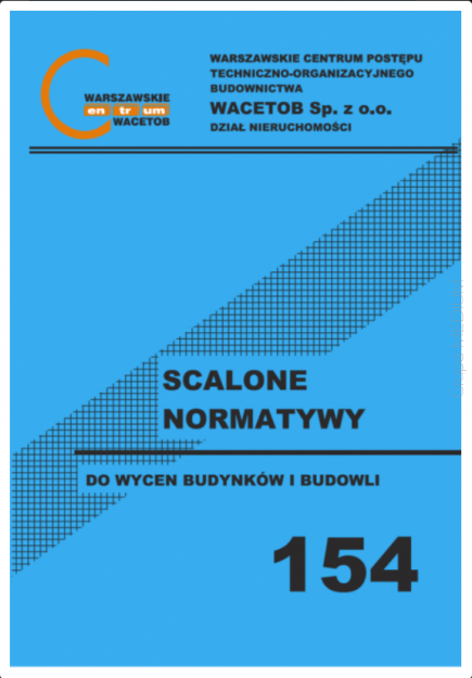 Scalone normatywy nr 154 - poziom cen IV kw. 2025 r. (wyd. grudzień 2025 r.)
