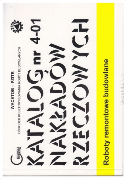 KNR 4-01 Roboty remontowe budowlane