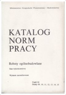 KNP 02 Cz. 2. Roboty ogólnobudowlane. Stan wykończeniowy