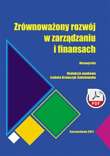 Zrównoważony rozwój w zarządzaniu i finansach ebook PDF