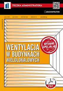 Wentylacja w budynkach wielolokalowych, Teczka Administratora, wydanie specjalne 2015 ebook PDF