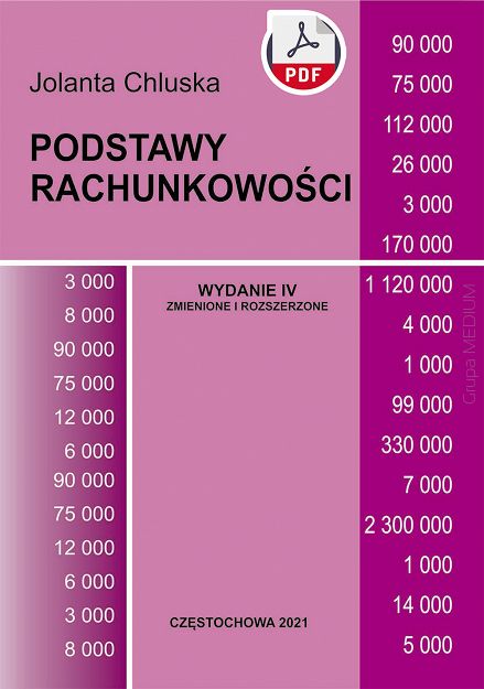 Podstawy rachunkowości wyd. IV ebook PDF