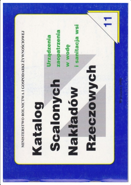 KSNR 11 Urządzenia zaopatrzenia w wodę i sanitacja wsi