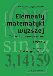 Elementy matematyki wyższej. zadania z rozwiązaniami. Część 3 ebook PDF