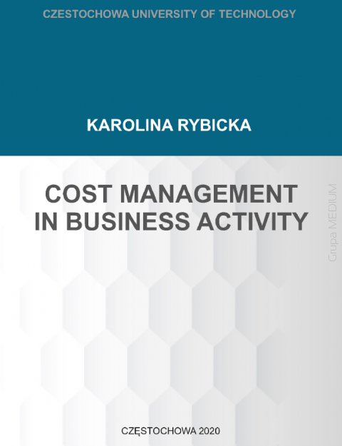 Cost Management in Business Activity ebook PDF