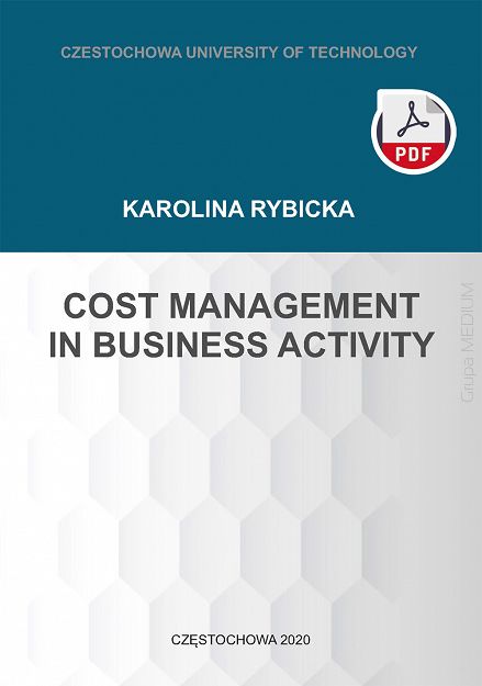 Cost Management in Business Activity ebook PDF