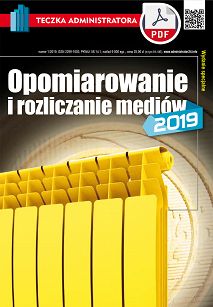 Opomiarowanie i rozliczanie mediów 2019 ebook PDF