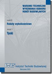 B1/2023 Część B: Roboty wykończeniowe, zeszyt 1: Tynki