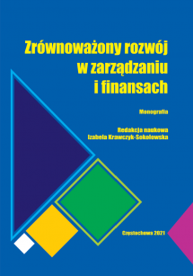 Zrównoważony rozwój w zarządzaniu i finansach